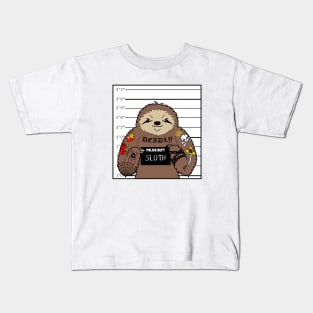 Prison Sloth Kids T-Shirt